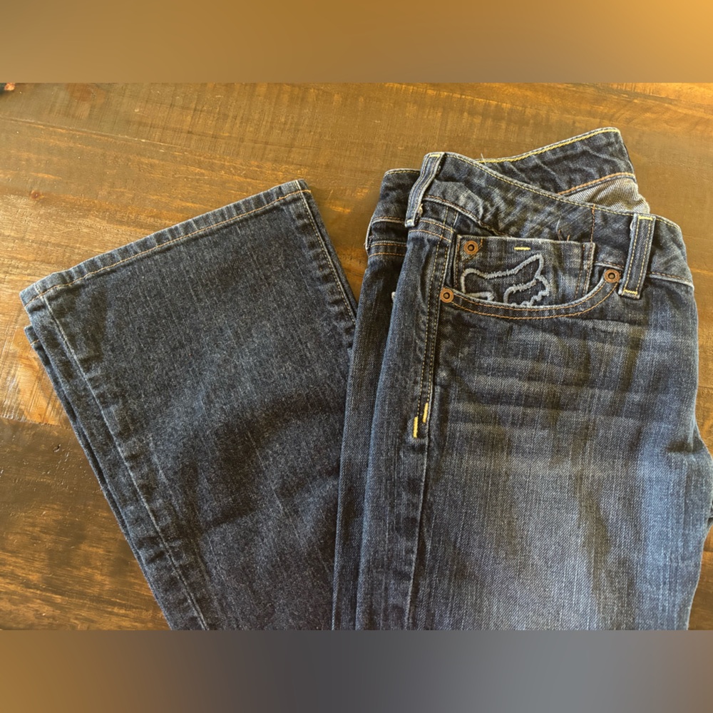 Fox Dark Blue Boot Cut Jeans